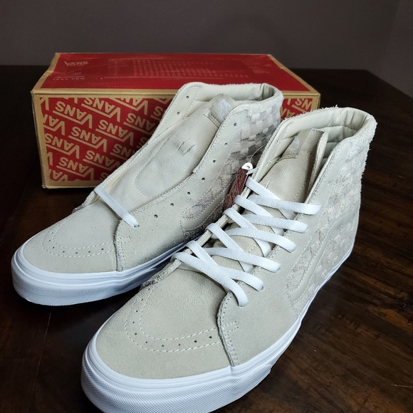 Vans Sk8-Hi Emboss Checkerboard Men Size 13 - Picture 3 of 9